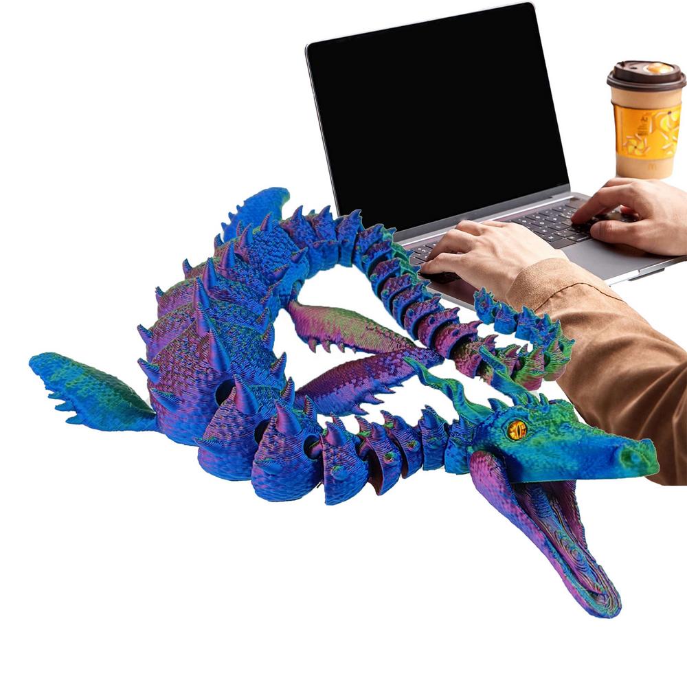 3D Printed Dragons 3D Dragons With Flexible Joints Full Articulated 3D Printed Dragon Fidget Toys For Adults Boys Kids