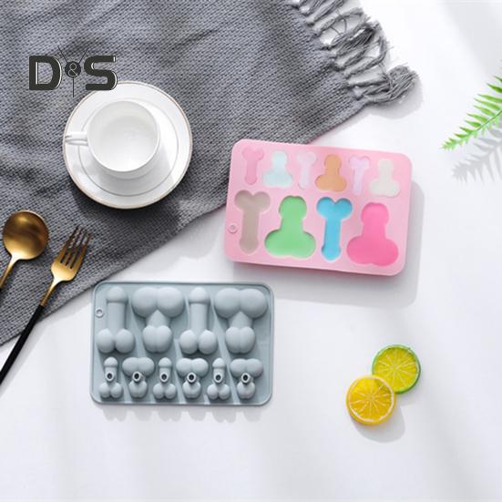 2 Sizes Shapes Cake Mould Heat resistant Creative 3D Soft Touch Silicone Mold