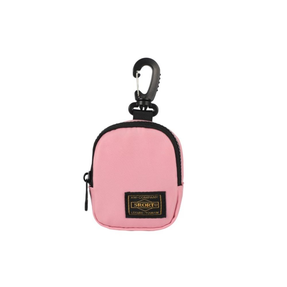 Portable Multi Functional Coin Purses Zipper Headphone Organizer Card Holder Lightweight Mini Hanging Bag