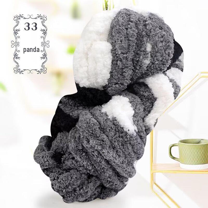 Pătură Croșetată din Fire de Gheață Pufoase Extra Groase - DIY Caldă Calitate Handmade