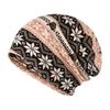 Plaid Print Pullover Hat Multifunctional Casual Hedging Cap fashion Turban Hats  Autumn and Winter