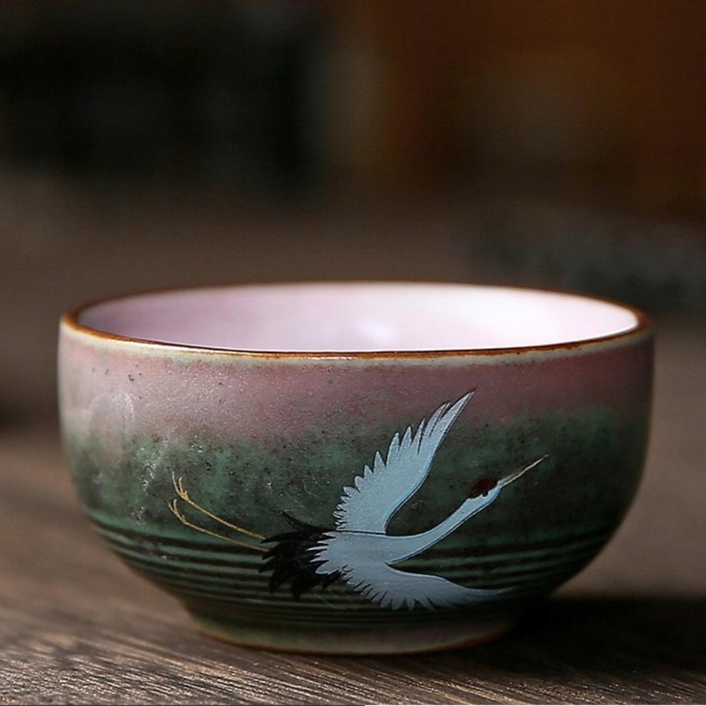 Kiln Change Glaze Personal Tea Cup Ceramic Master Cup Kungfu Tea Set Single Cup