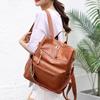 Retro-Rucksack und Umhängetasche im koreanischen Stil mit großem Fassungsvermögen