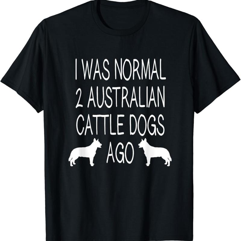 Funny Australian Cattle Dog Lover T Shirt S разноцветный
