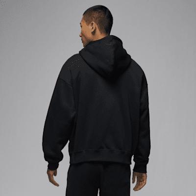 Jordan Brooklyn Fleece SS25 Sweatshirt Men's Black Sail White