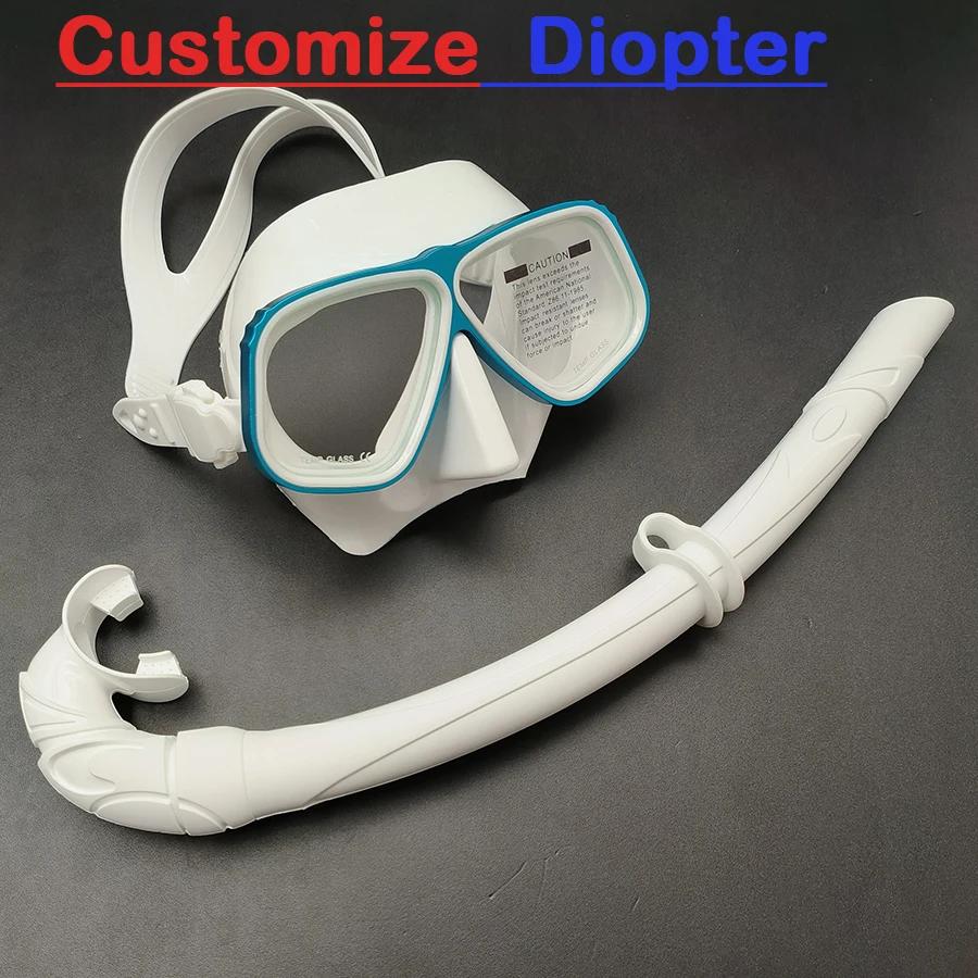 

-1,5 до -6,0 Профессиональные корректирующие очки для подводного плавания типа Apollo для дайвинга, алюминиевая оптическая маска для дайвинга RX с диоптрийной силой от