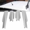 4PCS Roof Rack Cover Plastic Car Accessories Easy To Install Roof Luggage   Rail Rack Replacement for