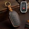 Leather Car Smart Key Fob Case Cover Bag For Toyota Sienna -