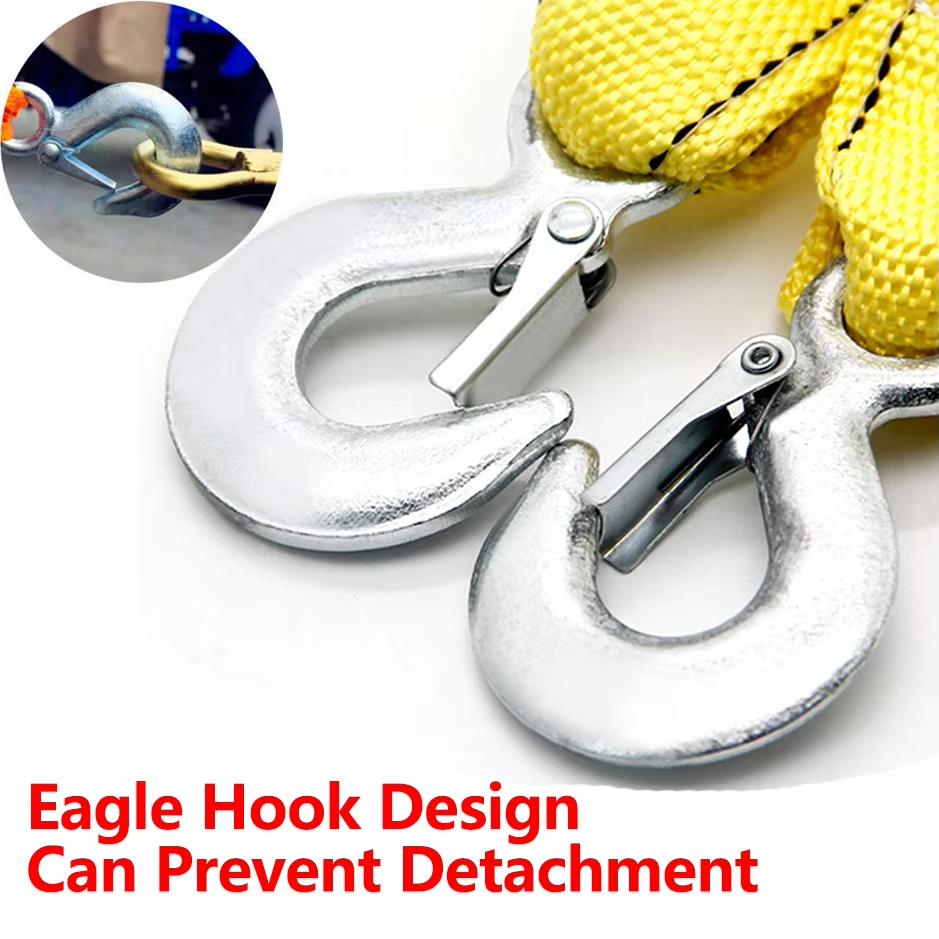 Durable 5-Ton Towing Rope for Cars Self-driving Tourism Heavy Rescue Rope vehicle towing Tools an Road Recovery Car Accessories