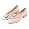 Women's Pointed Toe Mid-Heel Pumps WFB233882