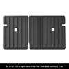 For Hyundai I30 N 2021-2025 RHD Car Carpets Trunk Mat TPE Backrest Protector Mat All-Weather Trunk Pad Cargo Liner 3D Floor Mats