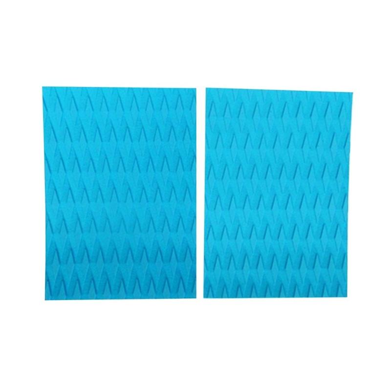 2Pcs Trimmable Surfboard Traction Pad Nonslip Surfboard Skimboard Traction Pad Deck Grip Tail Pad for Boats Deck