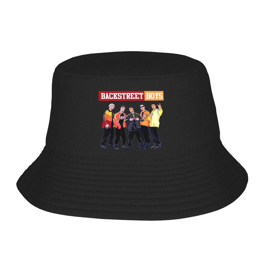 Backstreet Boys Band BSB Bucket Hat Summer  Korean Fisherman Hats For Women Breathable Vacation Caps Hawaii Sunscreen Hats