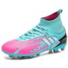 New high-top football shoes, men's AG long nails artificial turf TF broken nails training children's men's and women's sneakers