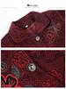 Embroidered Grandma-Style Jacket: Woolen Tang Suit Coat for Middle-Aged Women