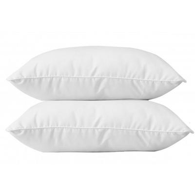 Set of 2 Pillows 45 X 70 Cm Blanrêve "Softness" Range Anti-Dust Mite Treated