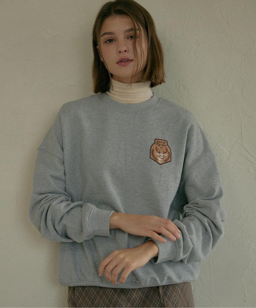 Dieomaidieo Wappen Sweatshirt (Grey)