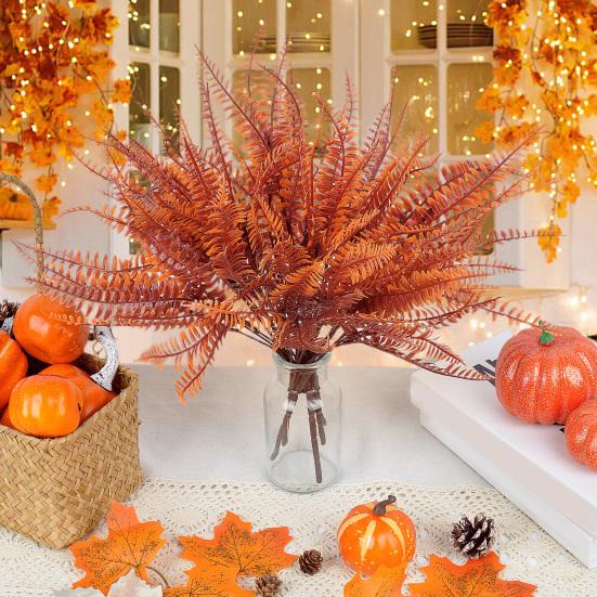 4/8/12/16/24/36 Peças Flor Artificial Realista Flor Falsa de Plástico Decoração de Mesa para Festa de Casamento Casa Escritório Plantas Artificiais Florescendo