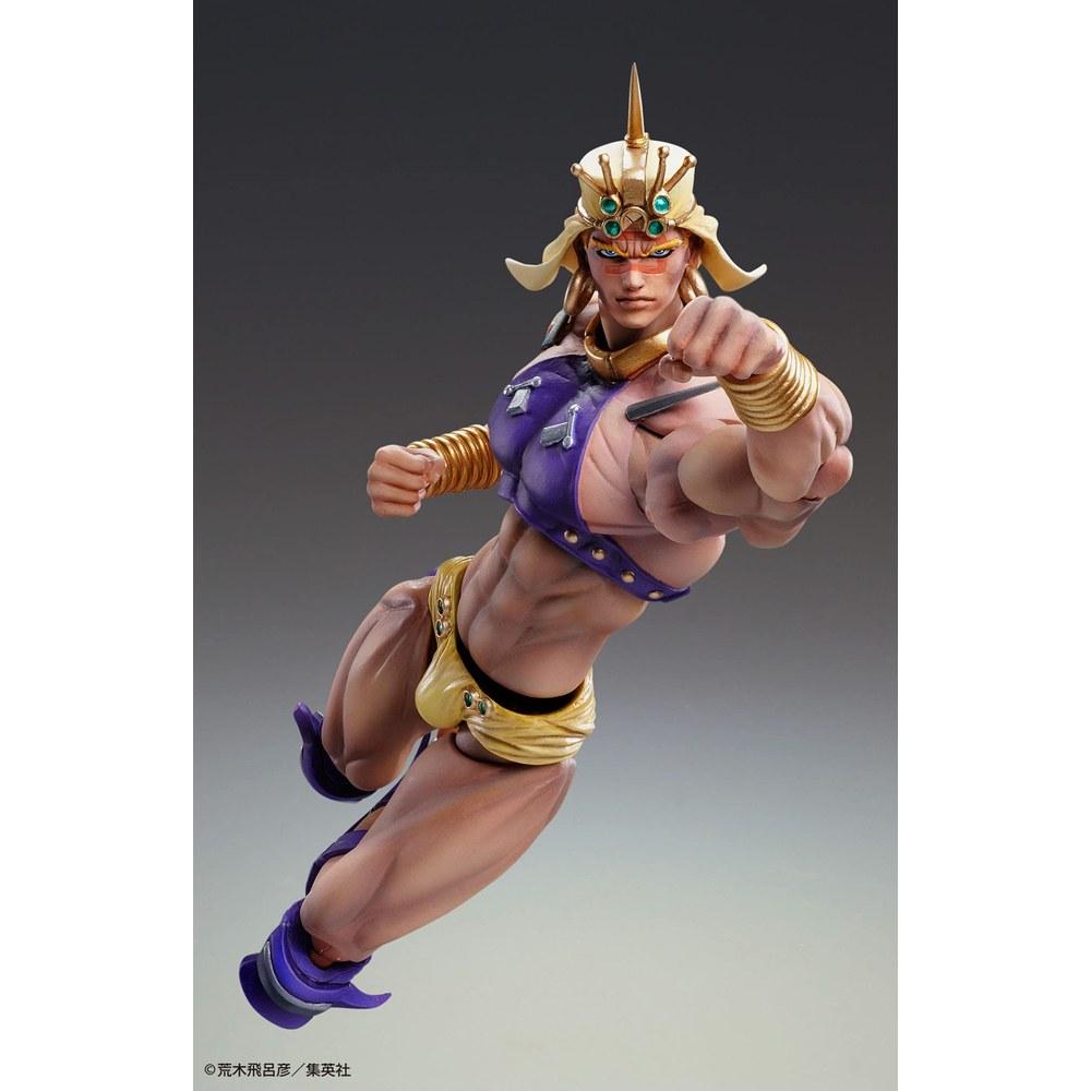 Medicos Entertainment Super Action Statue Wamuu JoJo's Bizarre Adventure Part 2 Battle Tendency 170mm PVC ABS Nylon Movable Figure