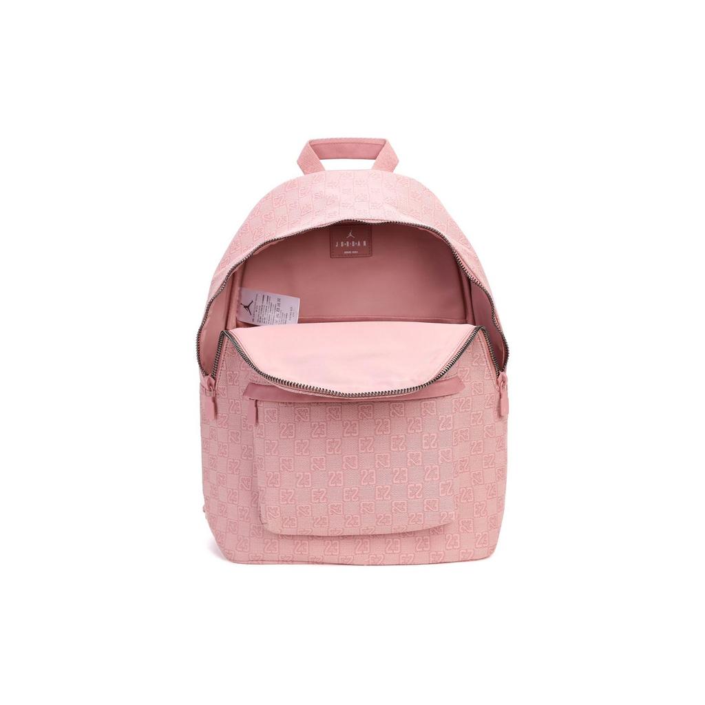 New Jordan Monogram Backpack Pink Glaze FJ6784-625