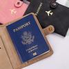 New PU Passport Holder Ticket Passport Covers Travel Passport Protective Cover ID Credit Card Holder Travel Accessories