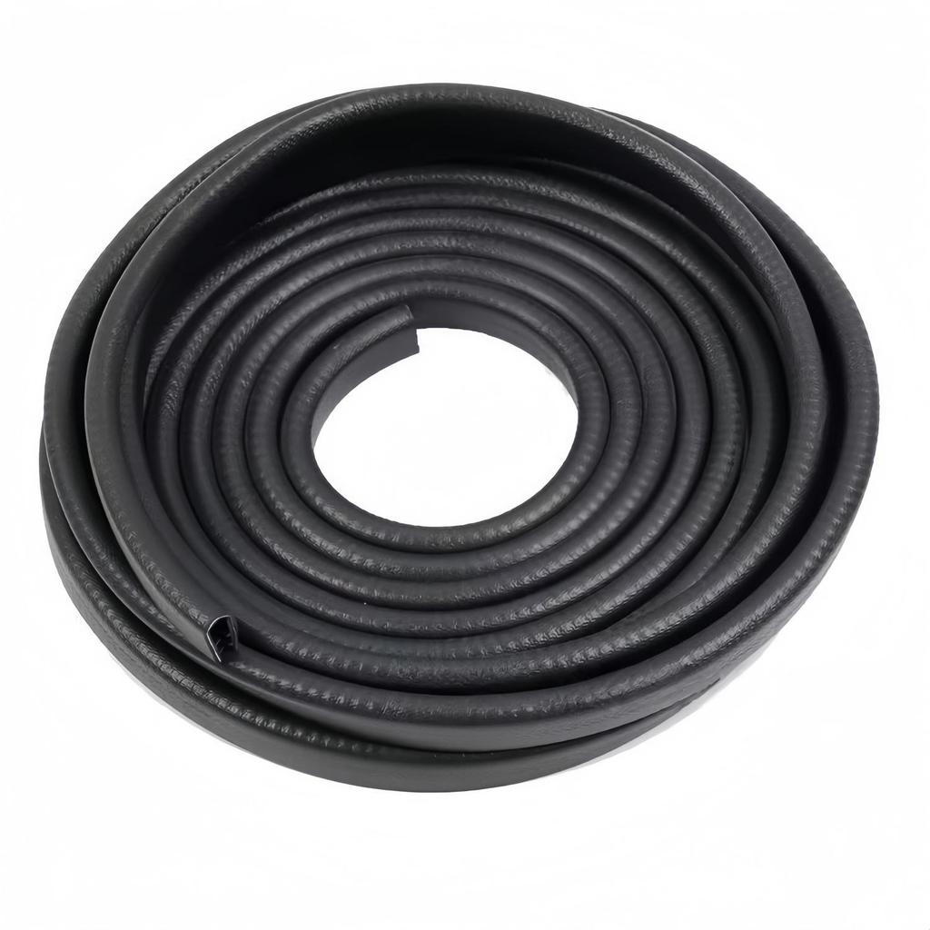 Universal Car Door Edge & Trunk Rubber Strip - No-Paste, Dustproof, Soundproof Anti-Collision Protection