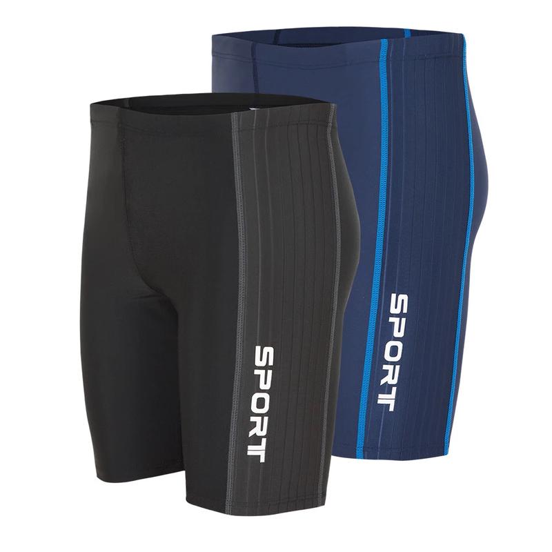 Men's Quick-Dry Athletic Swim Trunks