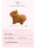 Capybara Plush Toy: Cute Lying Down Capybara Stuffed Animal Pillow - Perfect Birthday Gift Doll