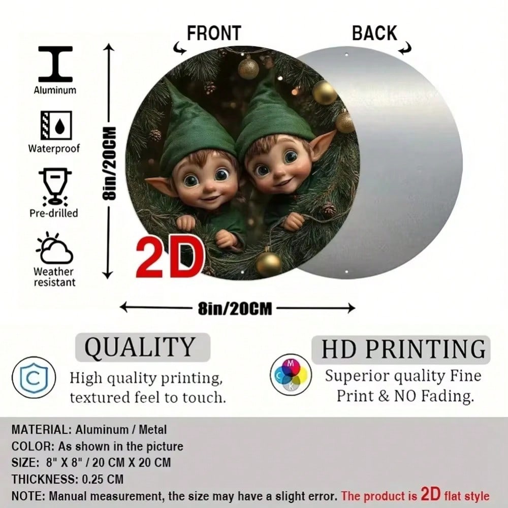 

Metal Baking Sign Gift Wall Art Home Bar Decor Rustic Retro Kitchen TYA9536-20x20cm різнокольоровий