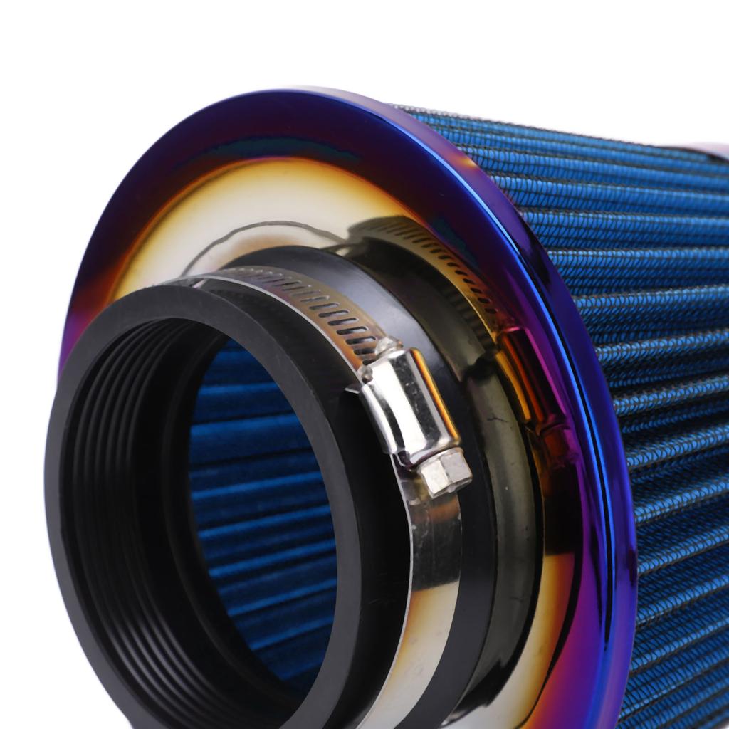 Car     Filter 3inCelsius76mm High Performance Washable Reusable Cone   Accessory