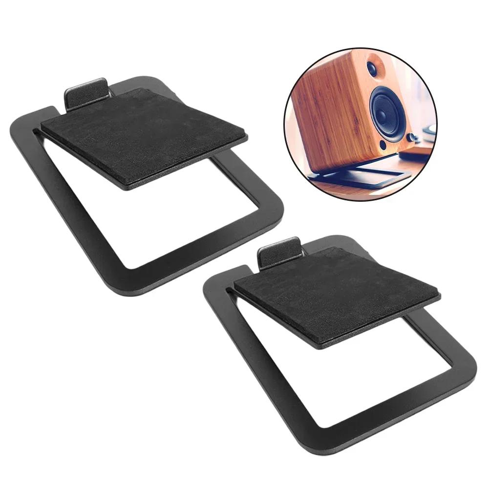 Suport pentru difuzoare de birou 2 buc. Suport pentru difuzoare de studio Suport metalic pentru depozitare Suport pentru difuzoare de birou