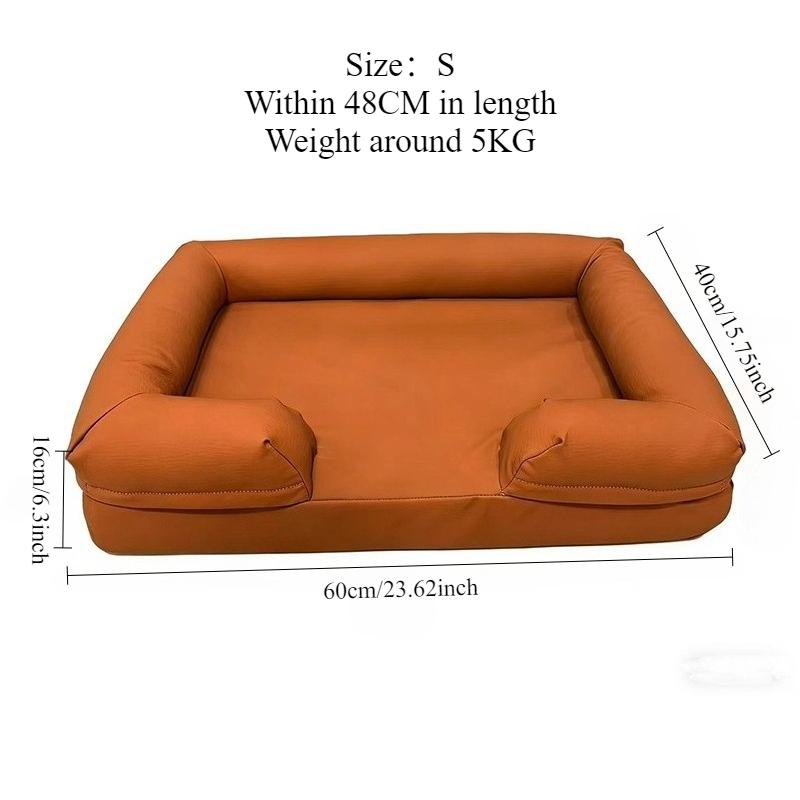Large Waterproof Dog Bed Sofa Luxury Washable Removable Dog Beds Puppy Elderly Dogs Bed Care Paralyzed Rehabilitation Pet Sofas