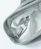 Lxt Double-Pleat Hidden String Wide Sweatpants [Grey Melange]