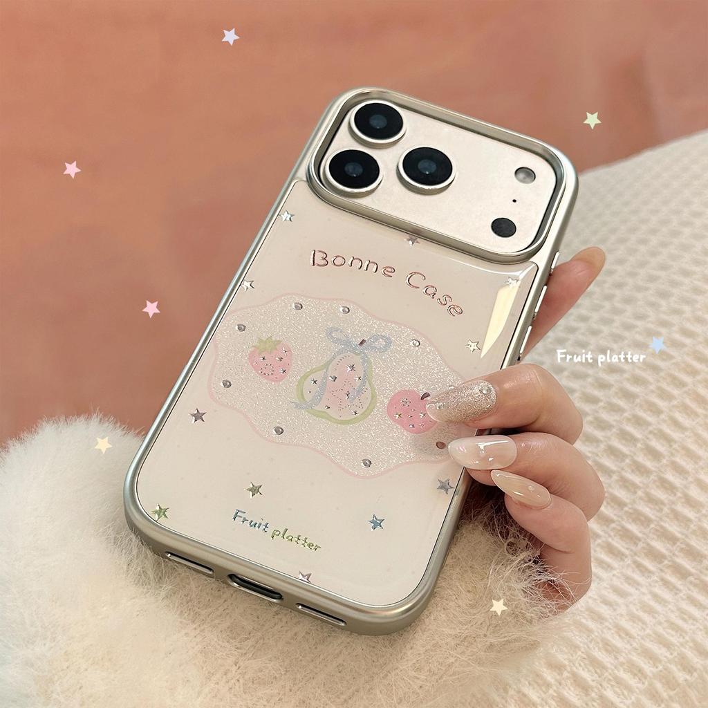 Creative Fruit Phone Cases for iPhone 16, iPhone 17, and iPhone 17 Pro Max