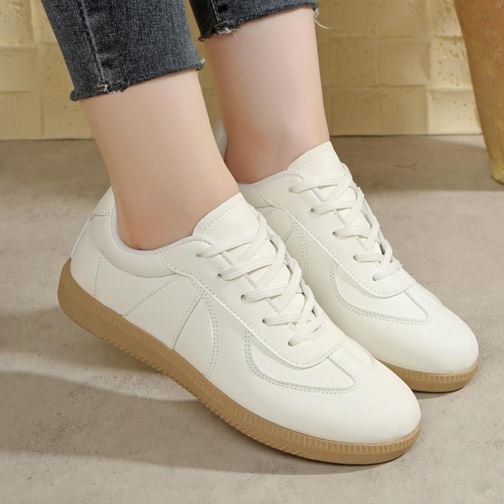 Forrest Gump shoes women's 2025 new summer popular casual board shoes little white shoes retro breathable thin German training shoes women's