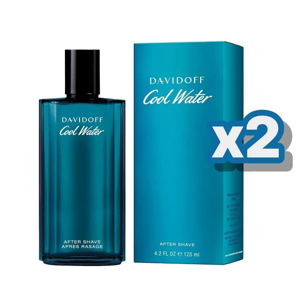 DAVIDOFF Cool Water Men After Shave 125ml 2pcs DAVIDOFF