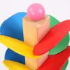 Wooden Tree Ball Run Track Game Kids Children Intelligence Educational Toy