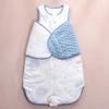 Newborn Knit Cotton Anti-Startle Swaddle Sleeping Bag - All-Season Style
