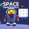 Dancing Space Duck Toy, Space Duck Dancing Musical Interactive Toy, Interactive DuckToy with Music Lights, Children Early Educational