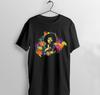 Jimi Hendrix Zwart unisex T-shirt mooi ademend polyester psychedelische rock