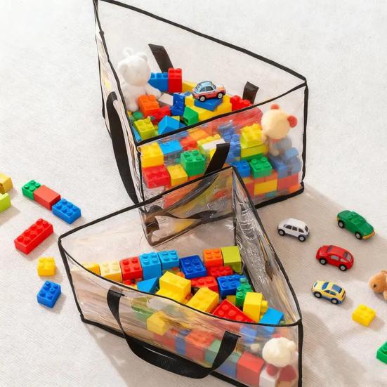 Triangle Hanger Organizer Triangle Storage Bag with Handles Dustproof Clothes Hanger Organizer Bag for Closet Wardrobe Laundry Room