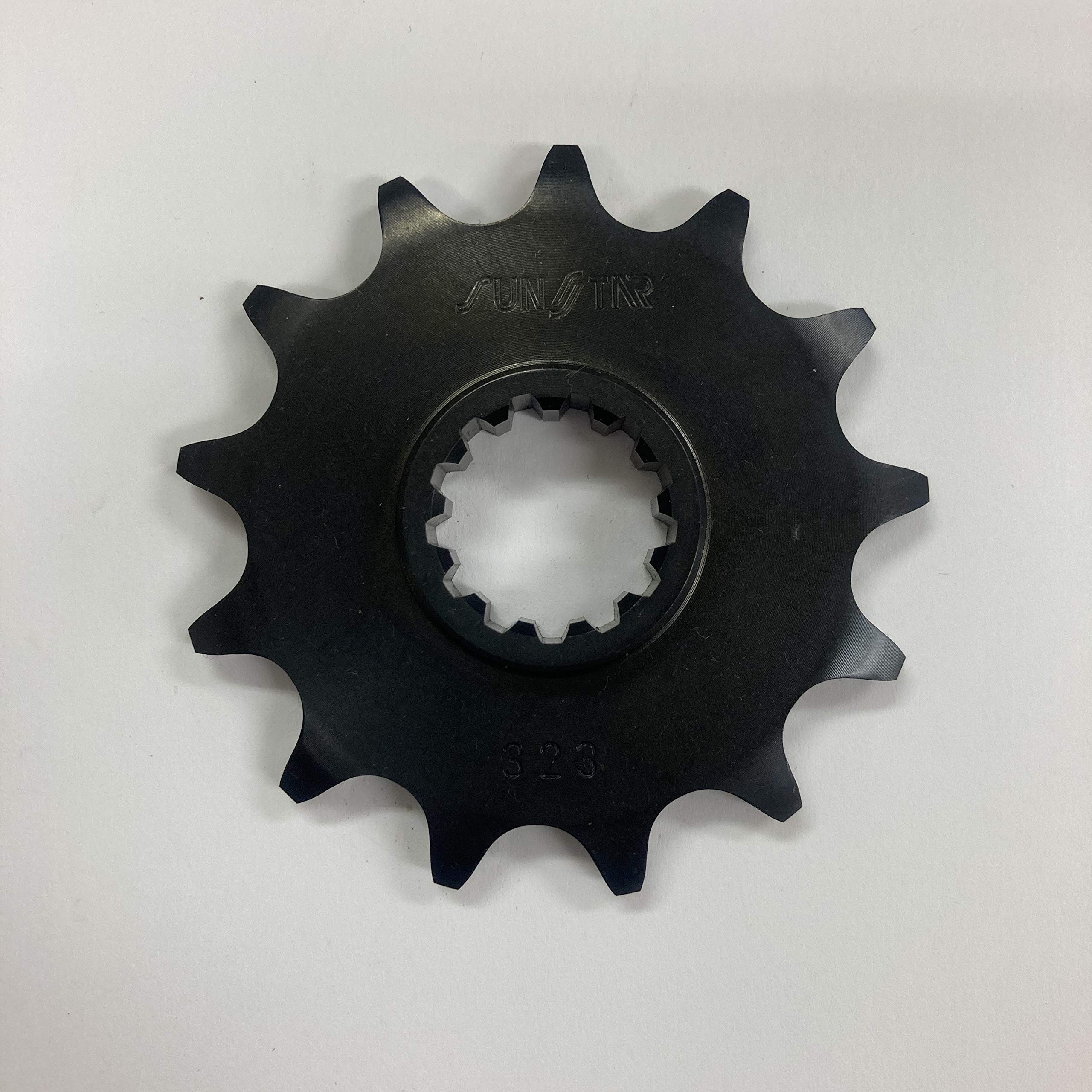 

SUNSTAR Front Sprocket for GSX250S 520-13T DR-Z400S, SM, BANDIT250, V, Katana, RMX250S, R, RGV250, etc. 323-13
