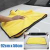 92*56//30*30cm Super Absorbent Car Wash Microfiber Towel Cleaning Drying Cloth Hemming Car Care Cloth Detailing Car Wash