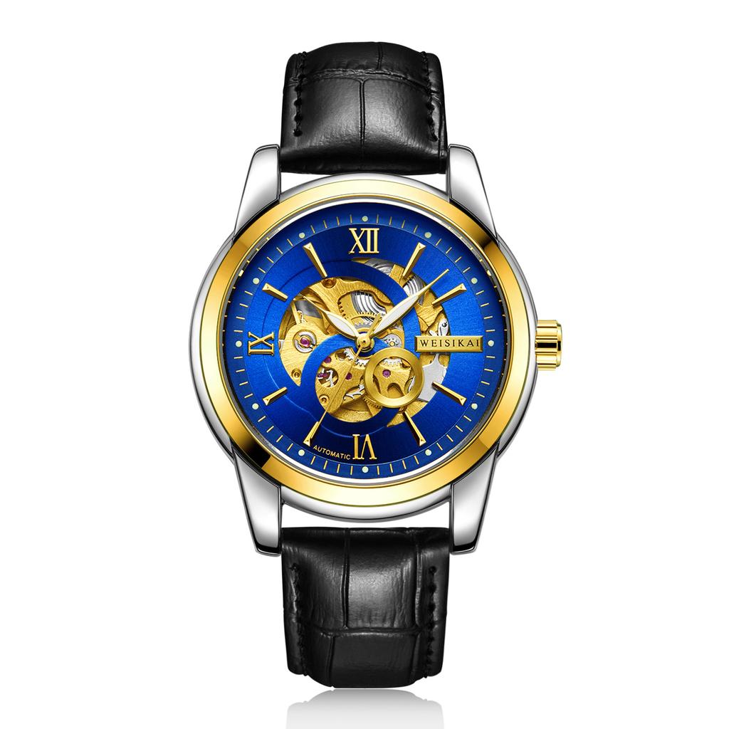 New TOP Brand Luxury Men's Watch With Box Hollow Fashion Sports Waterproof Fully Automatic Men's Mechanical Watches