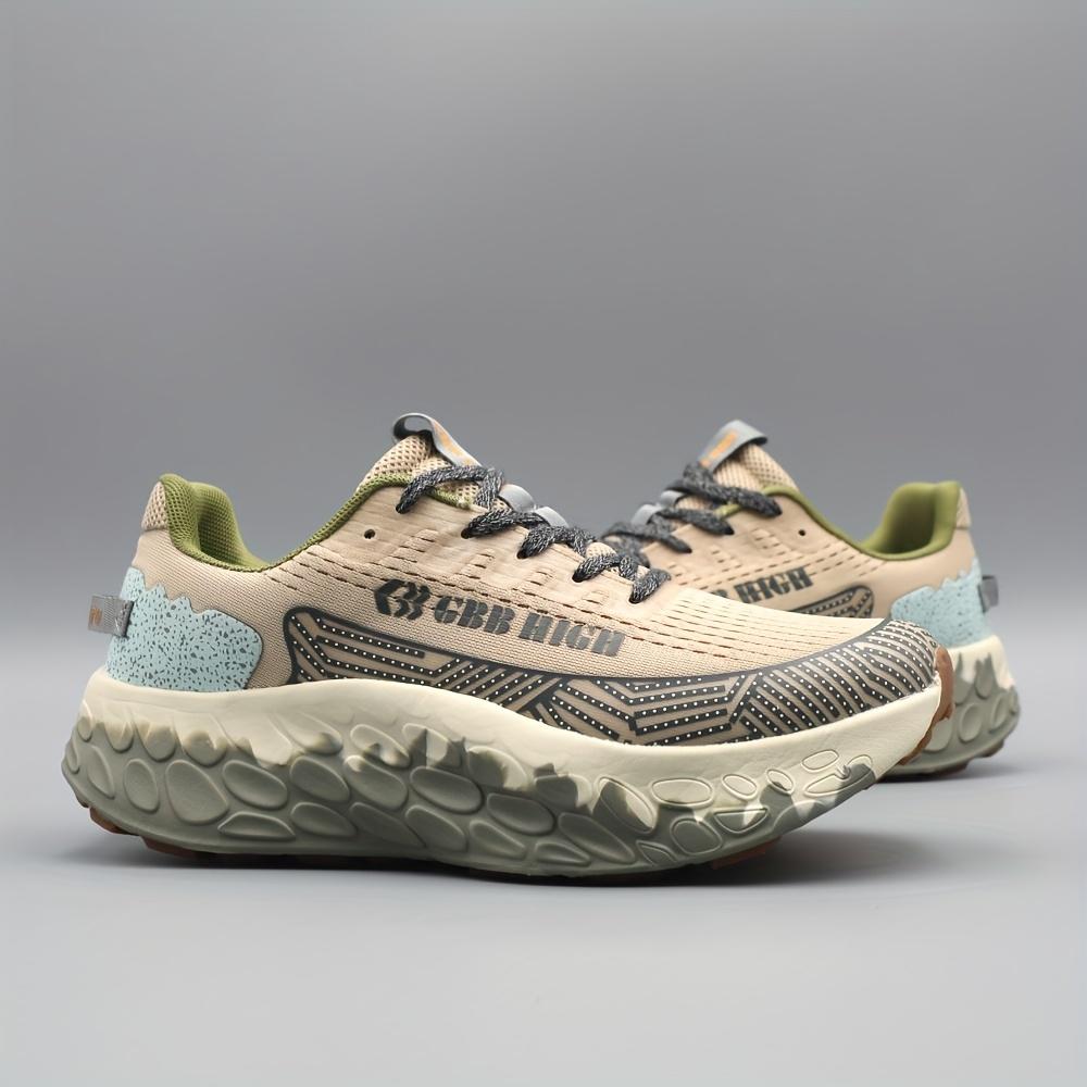 Men's Thick-soled Increased Sports Casual Shoes, Comfortable, Lightweight, Cushioning Outdoor Jogging Shoes, Non-slip Breathable Hiking Shoes