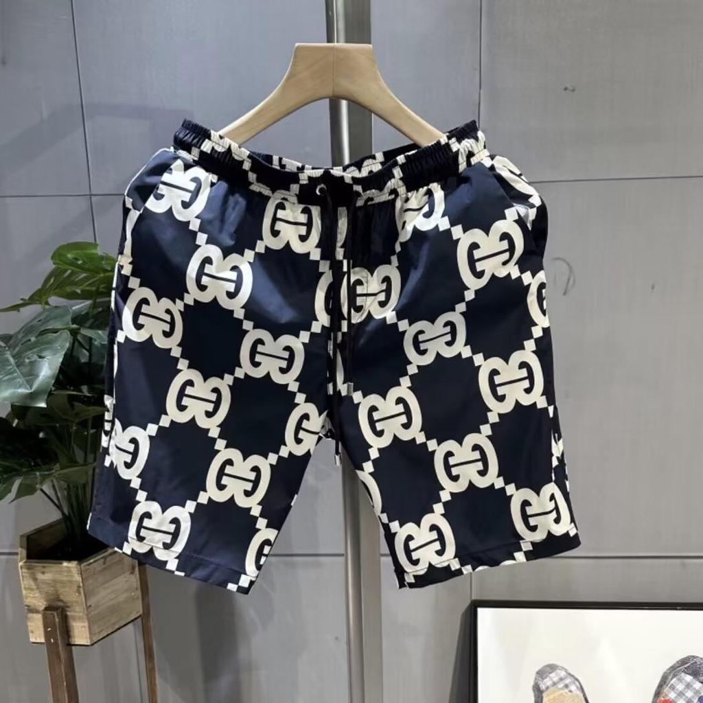 Herrenmode Lässige Strandshorts: Trendig, Atmungsaktiv, Bequem, Lockere Passform, Leichtes Sommer-Print.