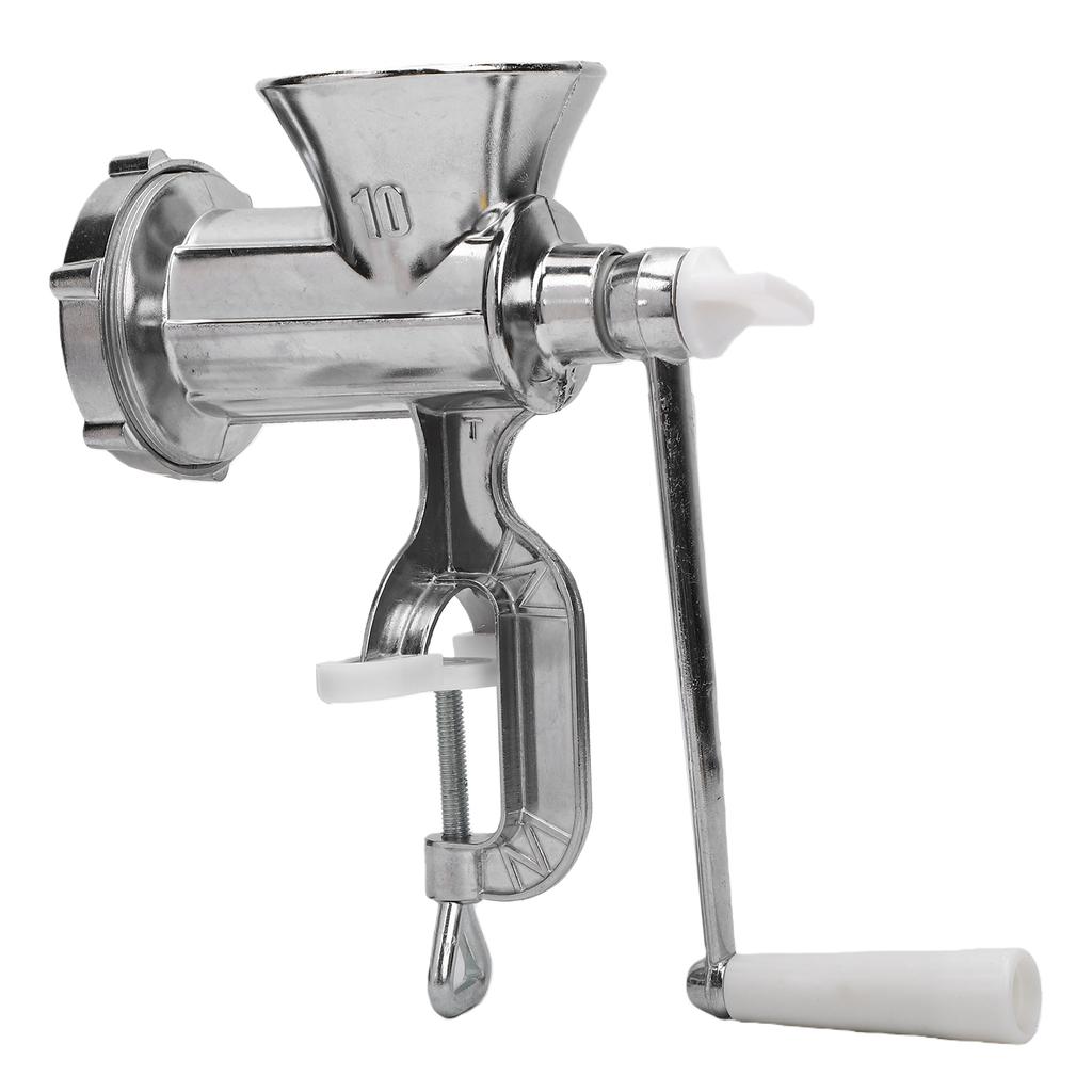 Manual Meat Grinder Sausage Stuffer Multi Functional Aluminum Alloy Manual Meat Mincer for Kitchen Tool No.10
