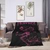 D-Deftoness Nu Metal Super Soft Blankets  Kids Adult Plush Throw Blanket Fashion Home Decor Flannel Bedspread Sofa Bed Cover