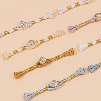 Bottoni di Chiusura Cinesi Sciarpa Cardigan e Costumi Outfit Cucito Multicolore Cheongsam Cucitura Elementi di Fissaggio