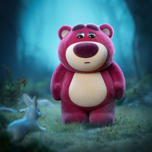 52TOYS BLINDBOX LOTSO IT'S ME 2 Series, Second Series, Blind Box Trading Figure, Collectible Figure, "Toy Story 3" Collaboration Merchandise, Lotso's